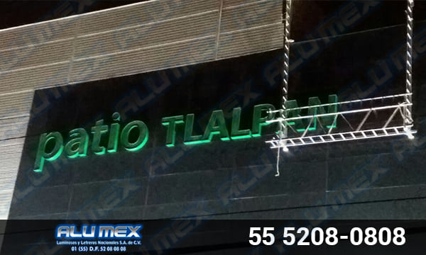 Letrero Corporativo Patio Tlalpan