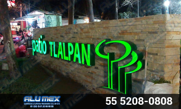 Letrero Corporativo Patio Tlalpan