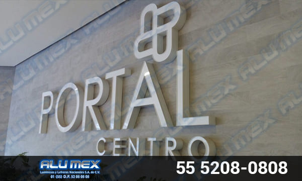 Letrero Corporativo Portal Centro