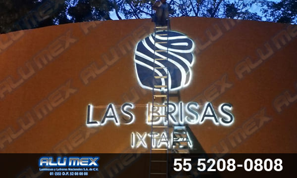 Letrero Luminoso Las Brisas Ixtapa