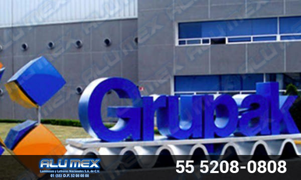 Letrero Corporativo Grupak