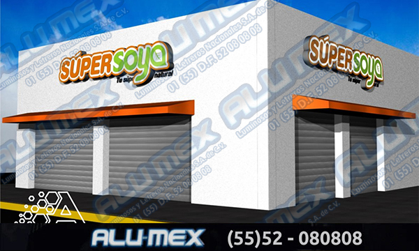 Fachada exterior Super Soya