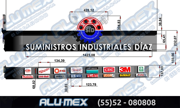 Suministros Industriales Díaz planeación fachada